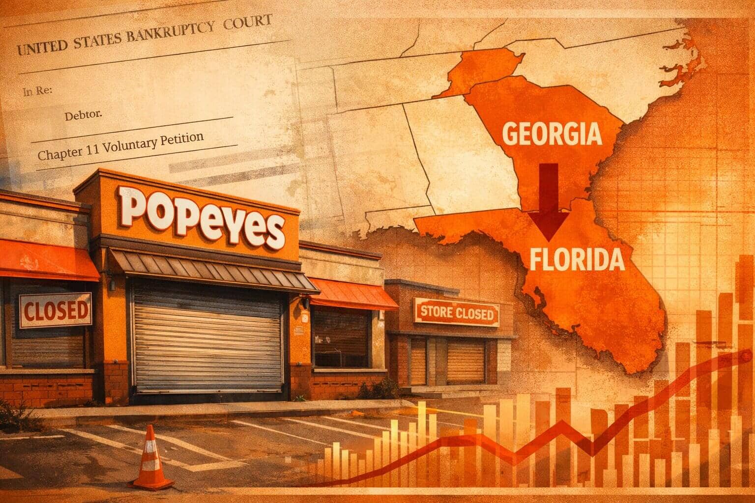 Why Popeyes Bankruptcies Are Trending After a Major Franchisee’s Chapter 11 Filing